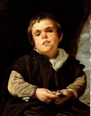 LAMINA V23187: Velazquez. Francisco Lezcano, el Niño de Vallecas detalle