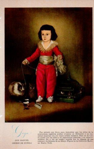 LAMINA V23167: Don Manuel Osorio de Zuñiga por Goya