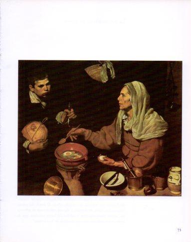 LAMINA V23189: Velazquez. Vieja friendo huevos