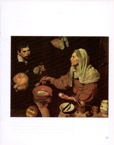 LAMINA V23189: Velazquez. Vieja friendo huevos