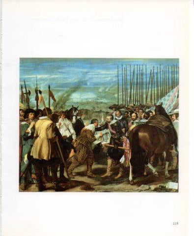 LAMINA V23210: Velazquez. La rendicion de Breda