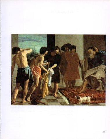 LAMINA V23200: Velazquez. La tunica de Jose