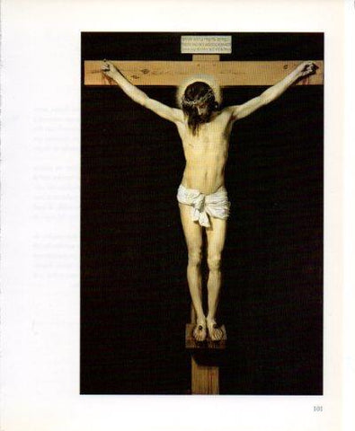 LAMINA V23203: Velazquez. Cristo crucificado
