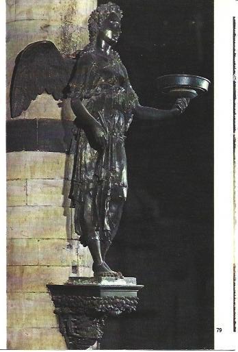 LAMINA 33339: Angel de bronce en el Duomo de Siena