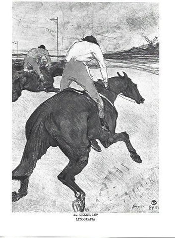 LAMINA 33292: El jockey