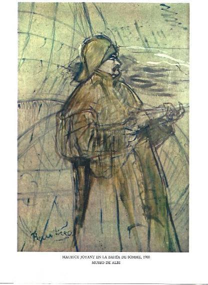 LAMINA 33296: Maurice Joyant en la Bahia de Somme