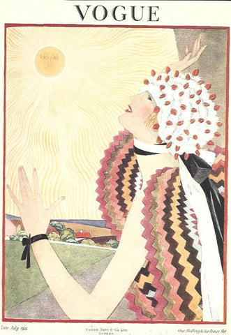 LAMINA 33299: Publicidad Vogue de julio de 1922