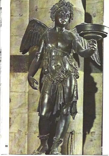 LAMINA 33340: Duomo de Siena, angel de bronce