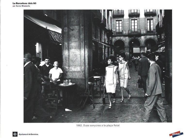 LAMINA 33372: Plaza Real en 1962