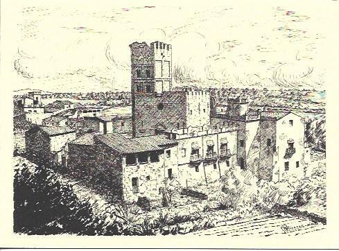 LAMINA 33344: Vista parcial de Sant Miguel de Fluvia