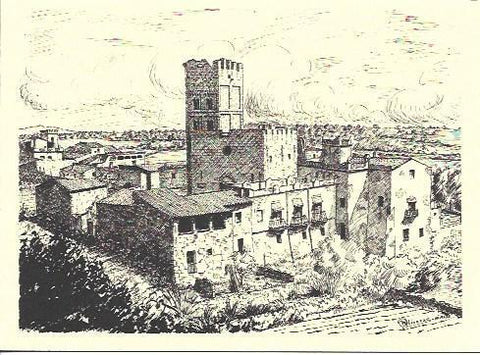 LAMINA 33344: Vista parcial de Sant Miguel de Fluvia