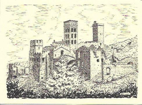 LAMINA 33347: Vista general del Sant Pere de Rodas