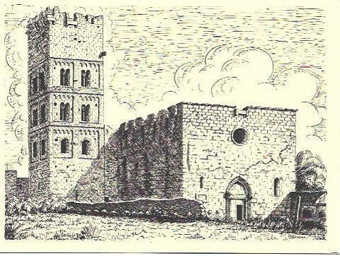 LAMINA 33348: Iglesia de Sant Miquel de Fluvia