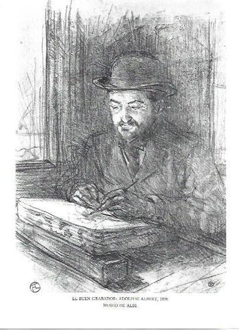 LAMINA 33283: El buen grabador Adolphe Albert