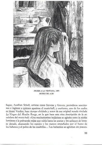 LAMINA 33216: Mujer a la ventana