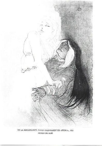 LAMINA 33219: En la Renaissance: Sarah Bernhardt en Fedra