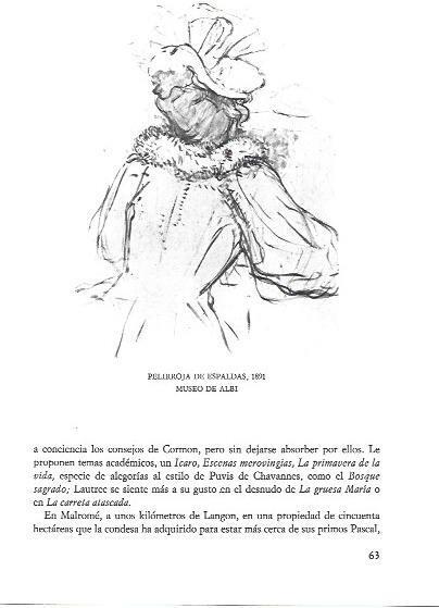 LAMINA 33198: Pelirroja de espaldas