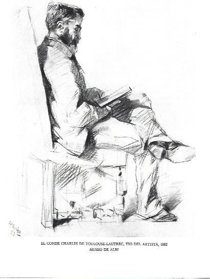 LAMINA 33174: El conde Charles de Toulouse-Lautrec