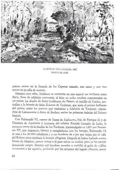 LAMINA 33177: Una avenida de Celeyran