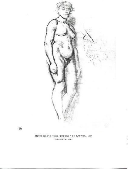 LAMINA 33184: Mujer de pie