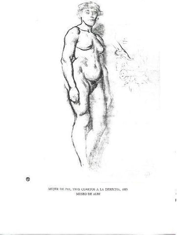 LAMINA 33184: Mujer de pie