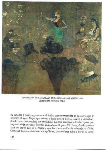 LAMINA 33260: Decoracion de la Barraca de la Goulue: las Almeas