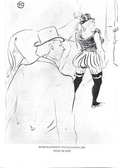 LAMINA 33263: Entre bastidores del Folies Bergere