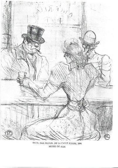 LAMINA 33273: En el bar Picton de la calle Scribe