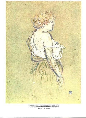 LAMINA 33281: Mademoiselle Lucie Bellanger