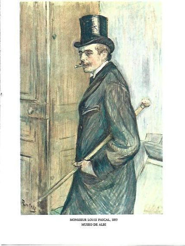 LAMINA 33237: Monsieur Louis Pascal