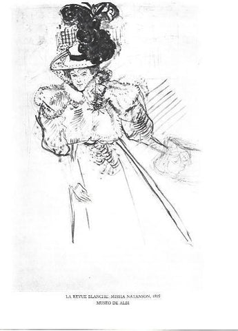LAMINA 33247: La Revue Blanche: Missia Natanson