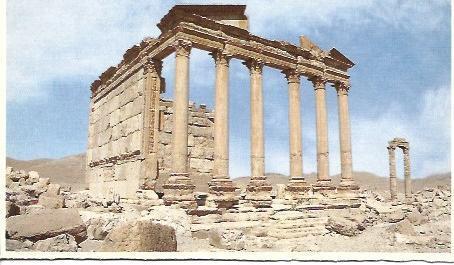 POSTAL A1391: Altar de Deeds en Palmyra, Siria