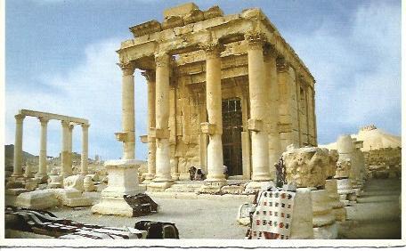 POSTAL A1388: Templo de Baal en Palmyra, Siria