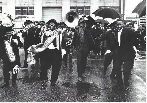 POSTAL A1373: The Eureka Brass Band