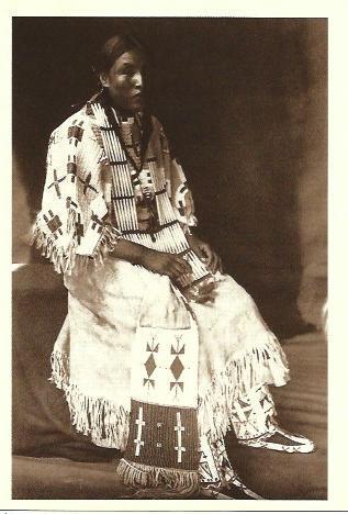 POSTAL A1299: Sioux Girl