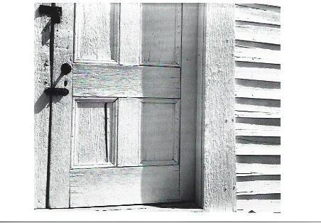 POSTAL A1326: Cgurch Door, California.1940