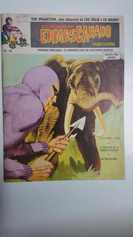 The Phantom num 10 El Hombre Enmascarado - El Elefante Feroz / El Misterio de la Hermosa Fugitiva