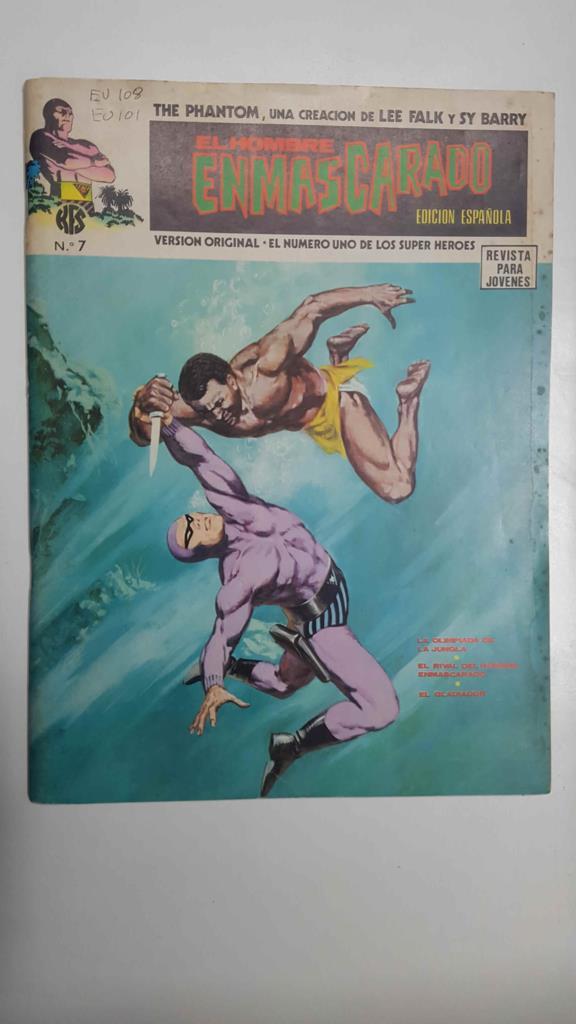 The Phantom num 07 El Hombre Enmascarado - La olimpiada de la jungla / El rival del hombre enmascarado