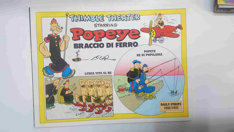 Collana New Comics Now 158: Popeye Braccio di Ferro, Daily strips 1932/1933. Thimble Theater