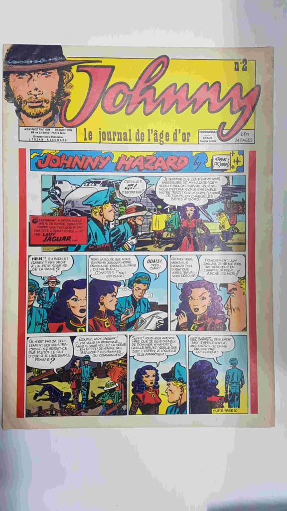 Johnny Le Journal de l'âge d'or  num 2