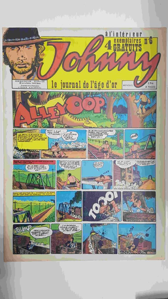 Johnny Le Journal de l'âge d'or  num 6