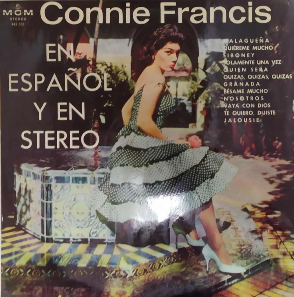 Vinilo-LP: Connie Francis - Canta en español y en estereo