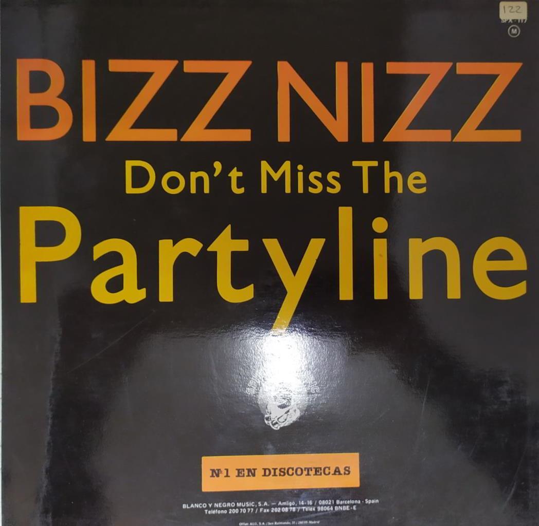 Vinilo-LP: Bizz nizz - Don't miss the partyline