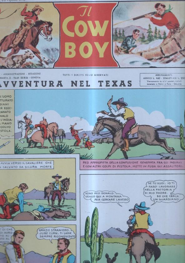 IL COW BOY numero 03: Avventura nel Texas