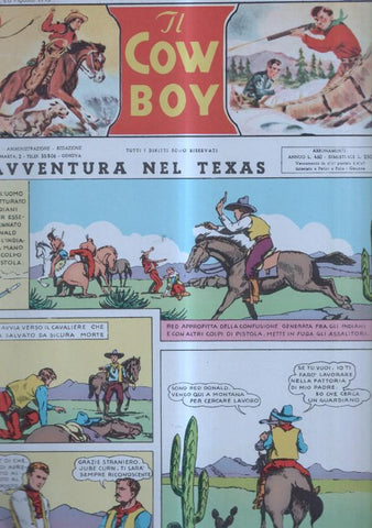 IL COW BOY numero 03: Avventura nel Texas