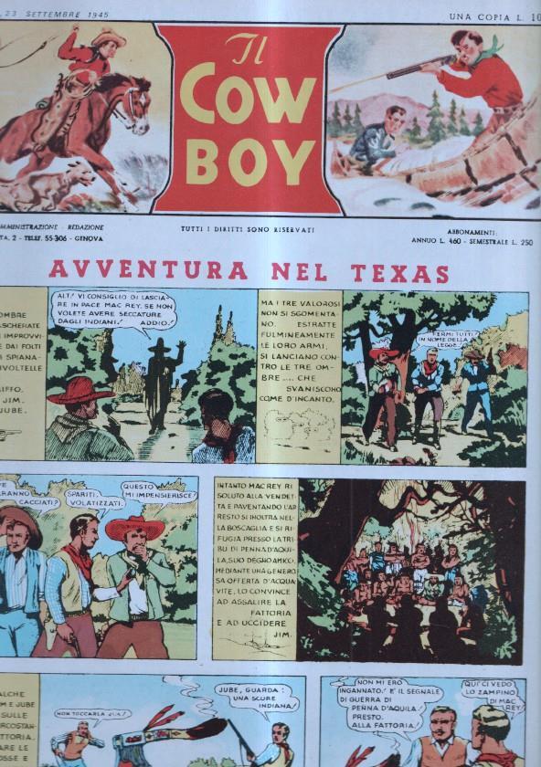 IL COW BOY numero 07: Avventura nel Texas