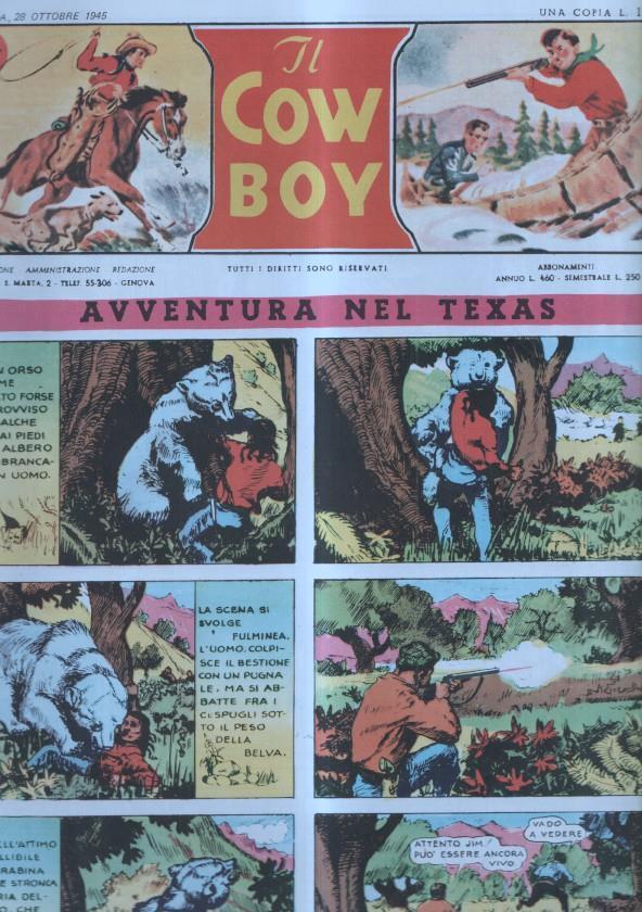 IL COW BOY numero 12: Avventura nel Texas