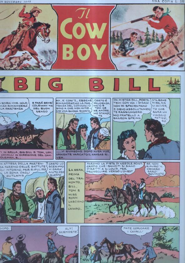 IL COW BOY numero 16: Big Bill il diavolo della prateria