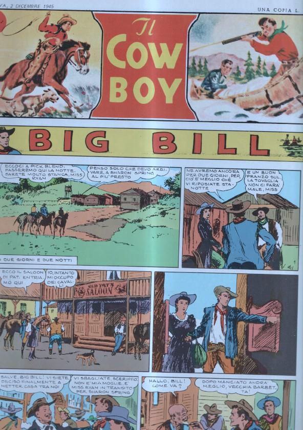 IL COW BOY numero 17: Big Bill il diavolo della prateria