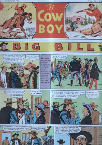 IL COW BOY numero 18: Big Bill il diavolo della prateria